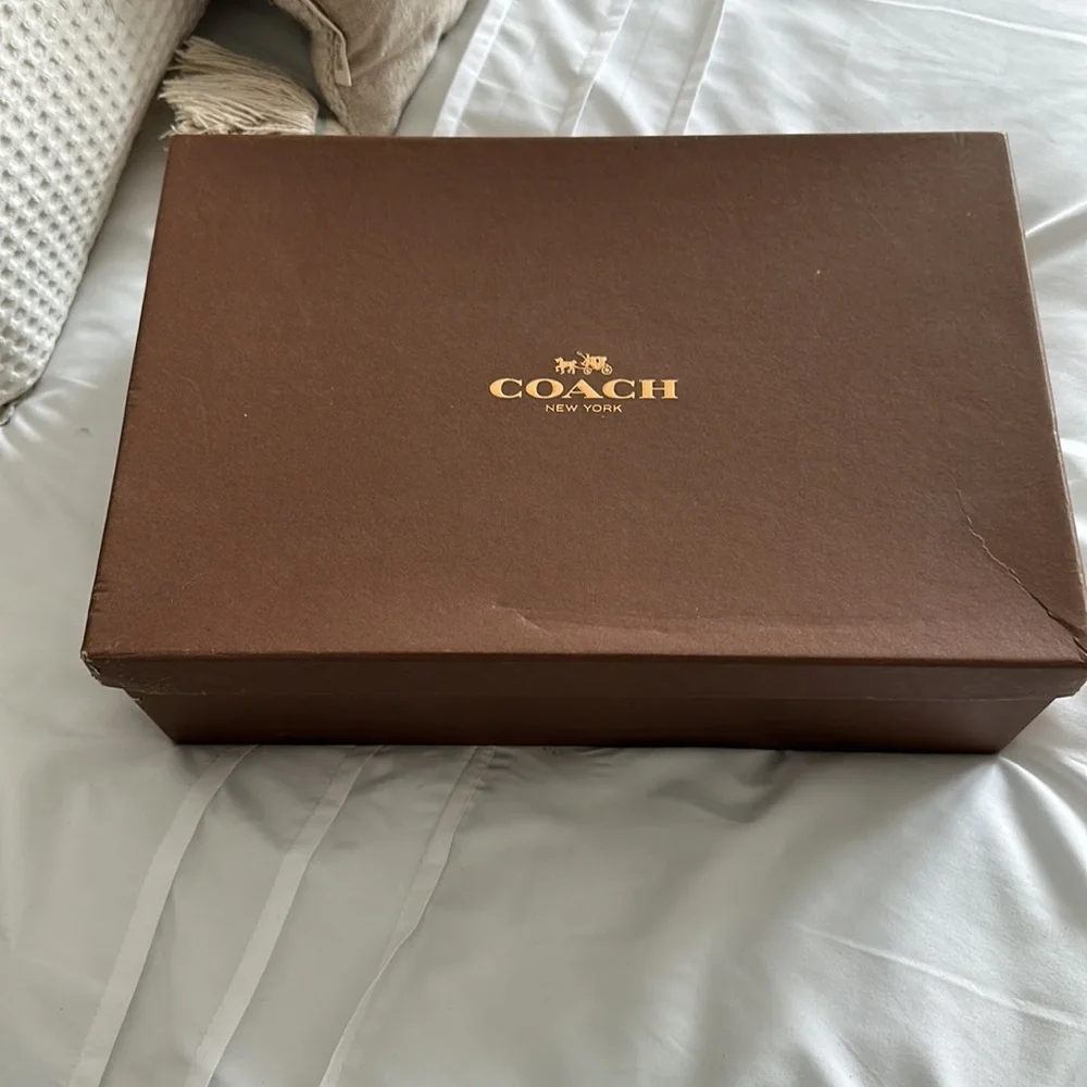 Coach Salvadora Black Suede Lace up Sandal - SIZE 8.5 - Picture 12 of 12